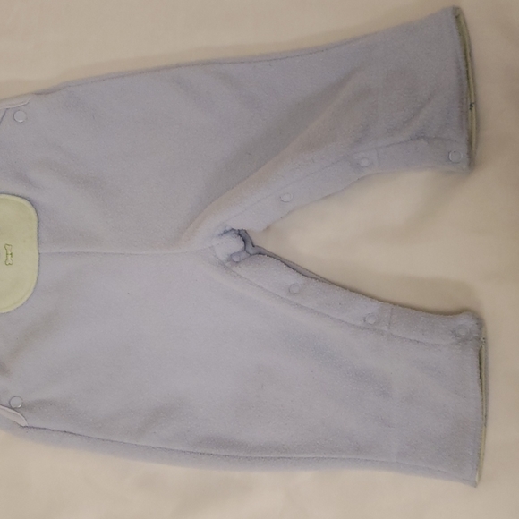 Agabang Fleece Sleeveless Jumpsuit Romper Bodysuit Pants Dog Blue Infant 9M - Picture 4 of 11